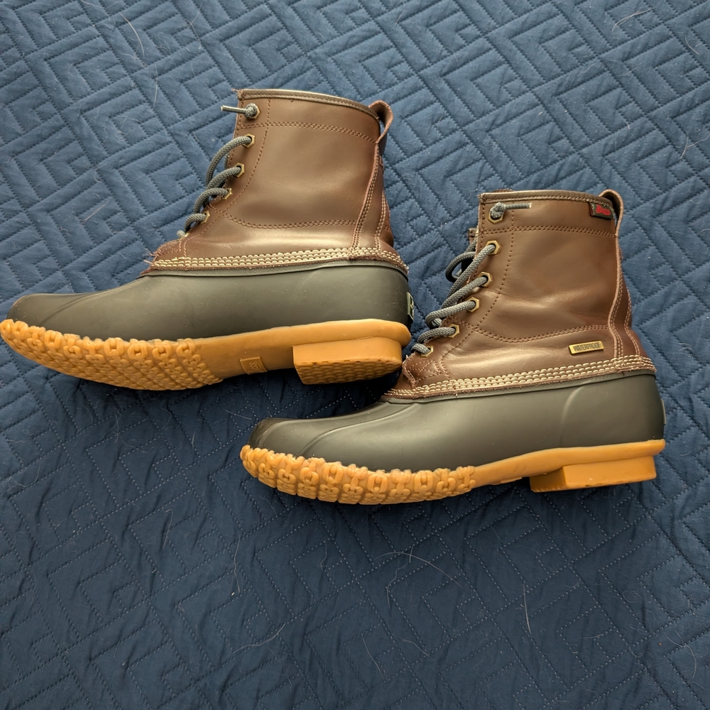 Bass Brown and Black Duck Boots - Picture 6 of 6